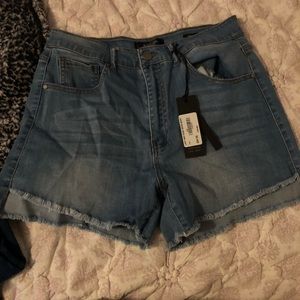 NWT denim shorts